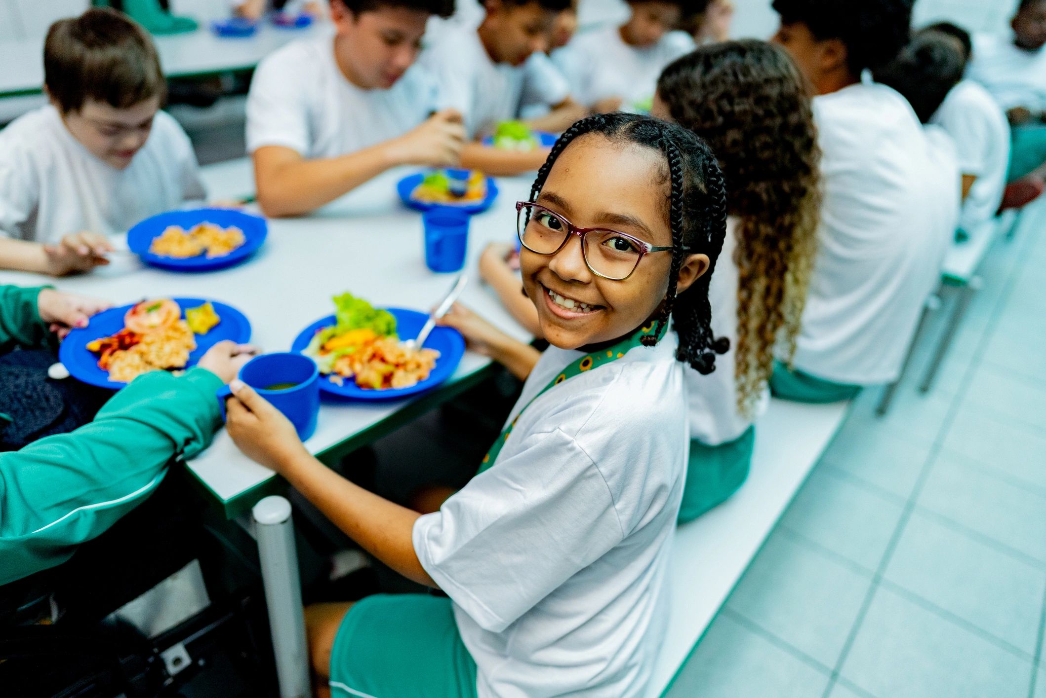 students cafeteria